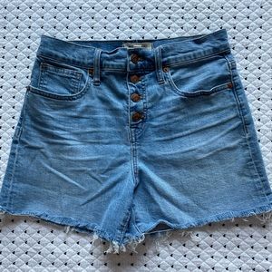 Madewell High Rise Shorts